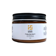 Jar of Uhuru Botanicals Chebe Hair Butter on a white background