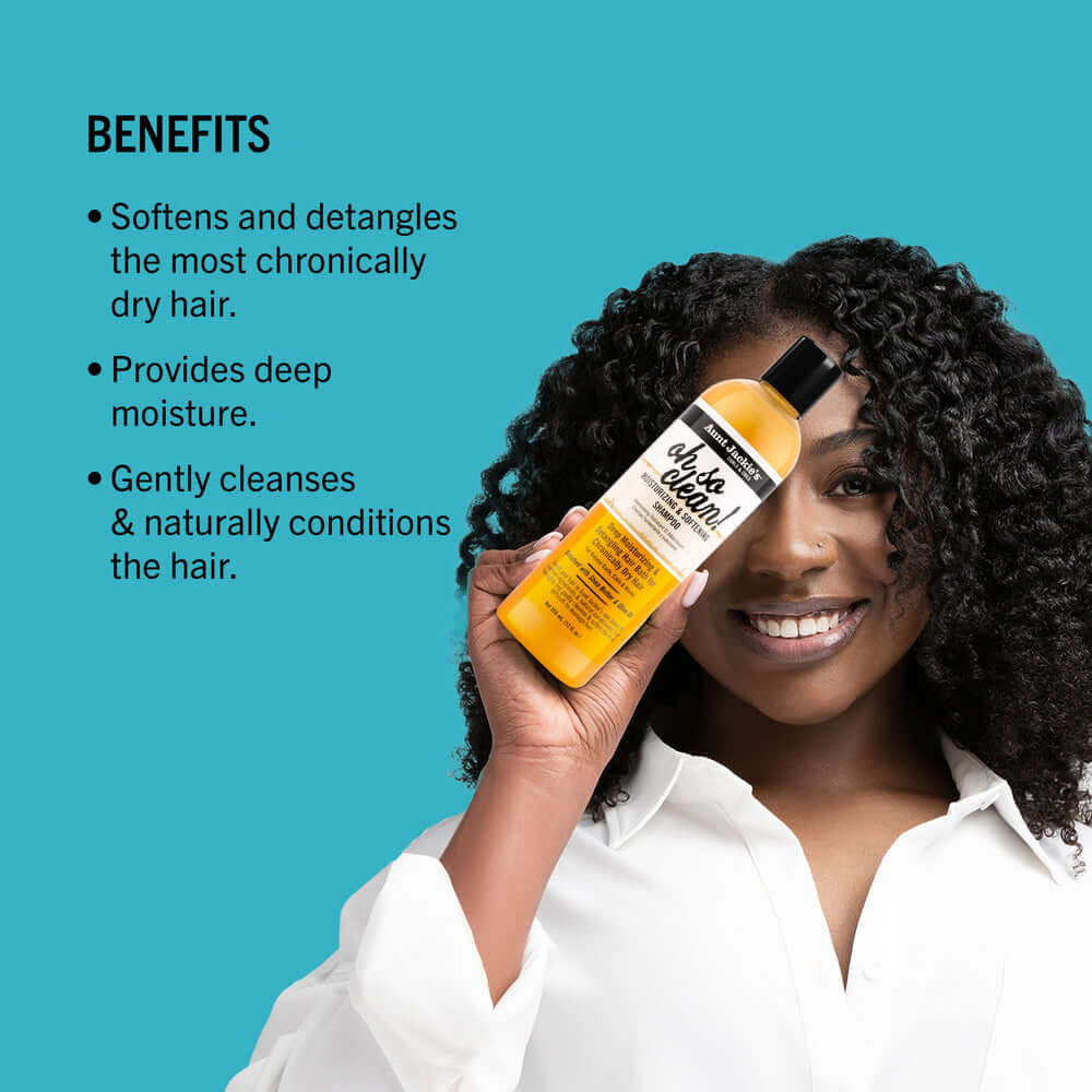 Aunt Jackie's Oh So Clean Moisturizing & Softening Shampoo 355ml