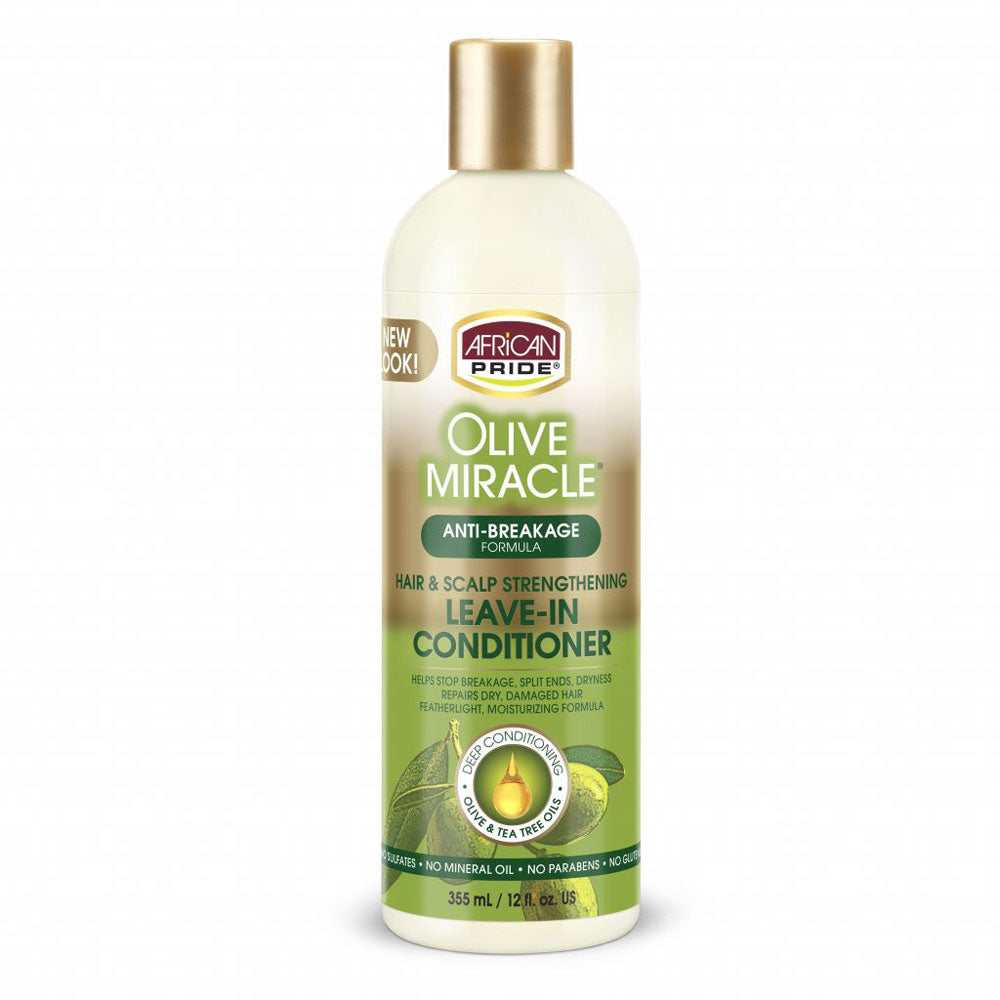 African Pride Olive Miracle Leave-In Conditioner 