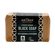 black soap moringa & peppermint