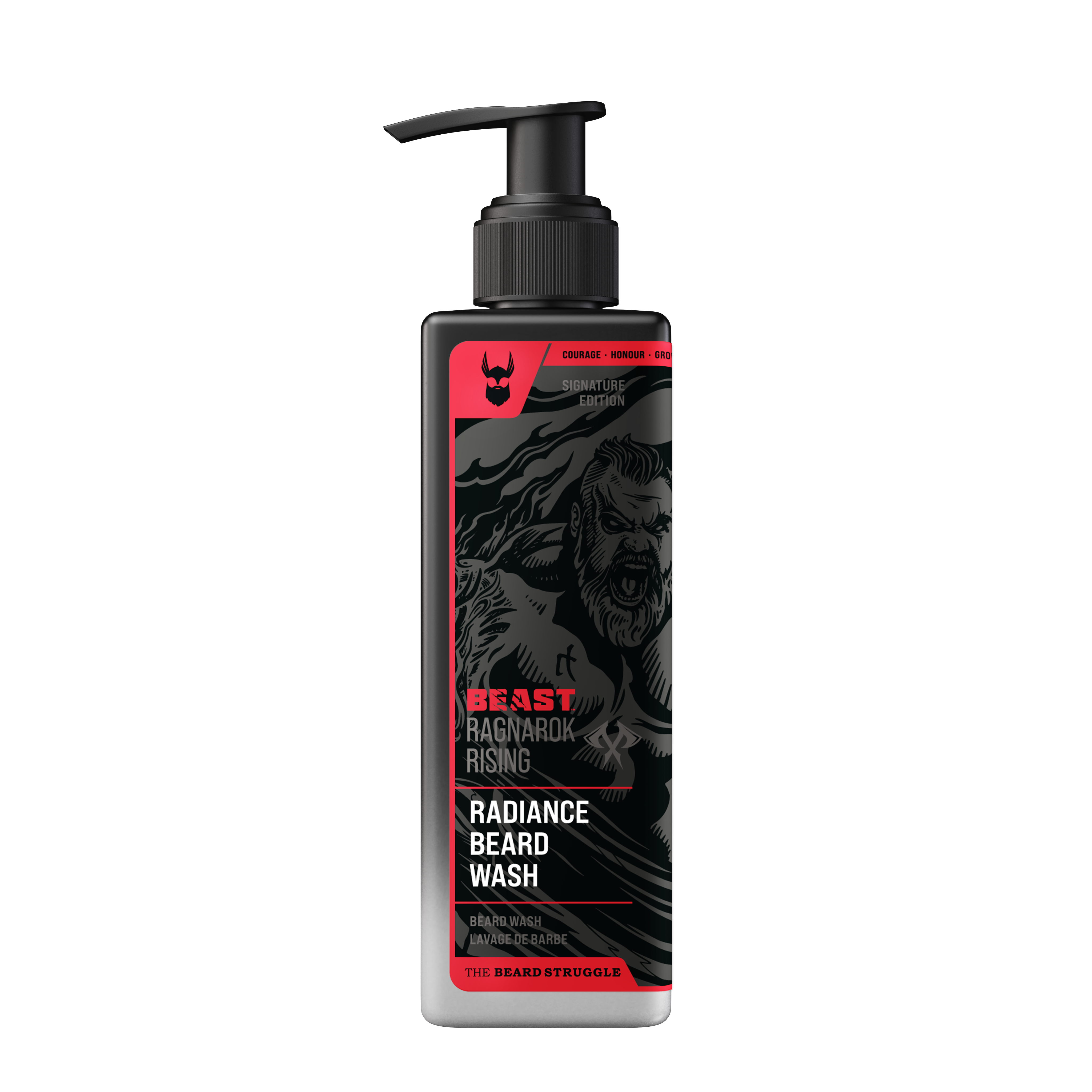 The Beard Struggle UK Beast Radiance Beard Wash