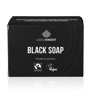 black soap shaving soap