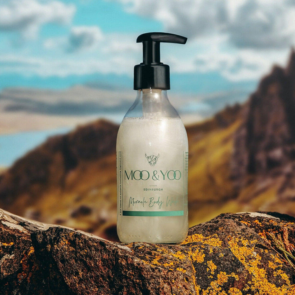 Moo & Yoo Miracle Body Wash (250ml or 1ltr)