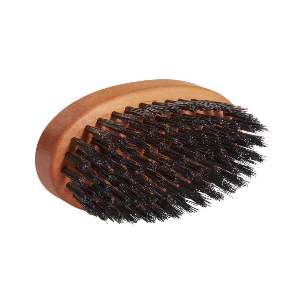 Seven Potions Oval Shaped Pear Wood Beard Brush