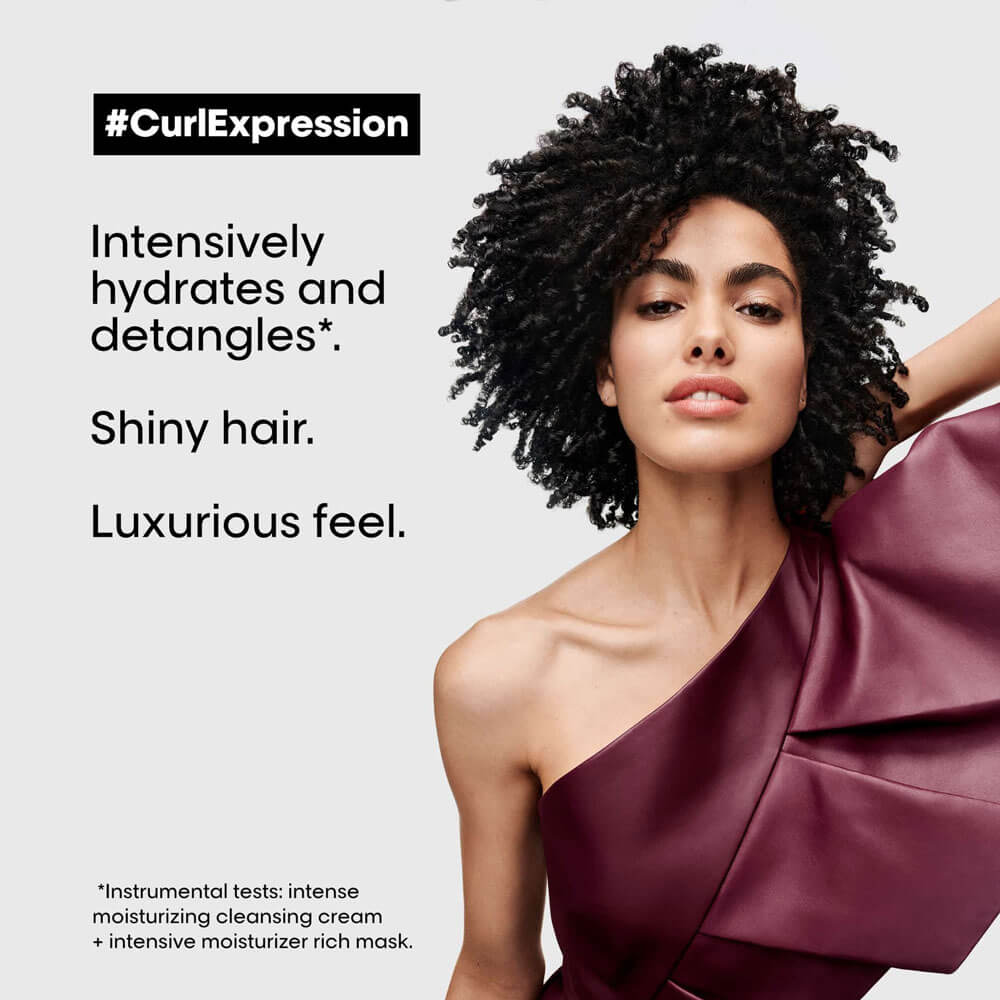 Lo'Oreal curl expression hair model