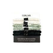 Curl Jar Skinny Silk Scrunchies