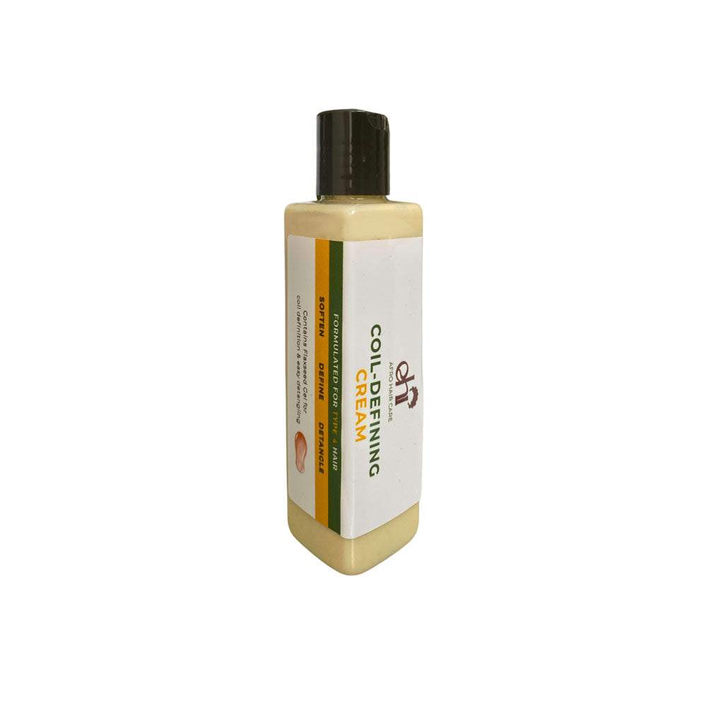 Bottle of coldefining cream on a white background