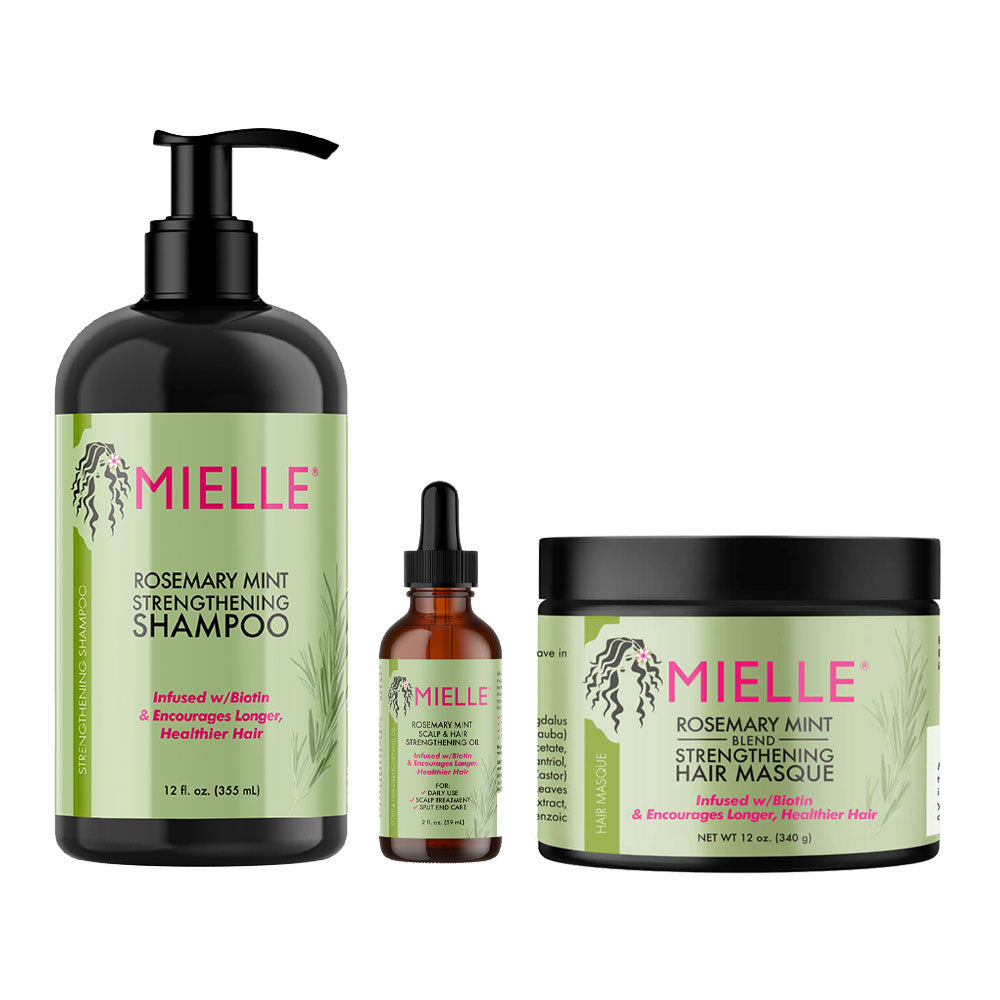 Mielle Rosemary Mint Repair & Strength Bundle