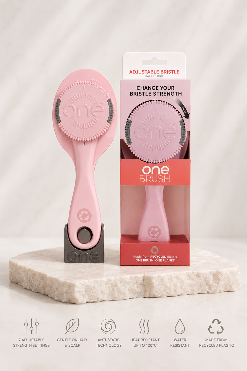 ONE Hairstyling ONE Brush Adjustable Bristle Strength Hairbrush