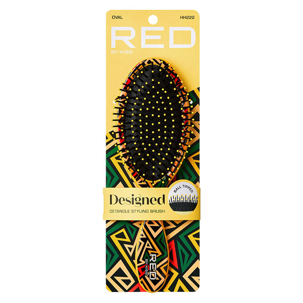 oval styling brush