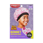 Red by Kiss Kids Satin Bonnet