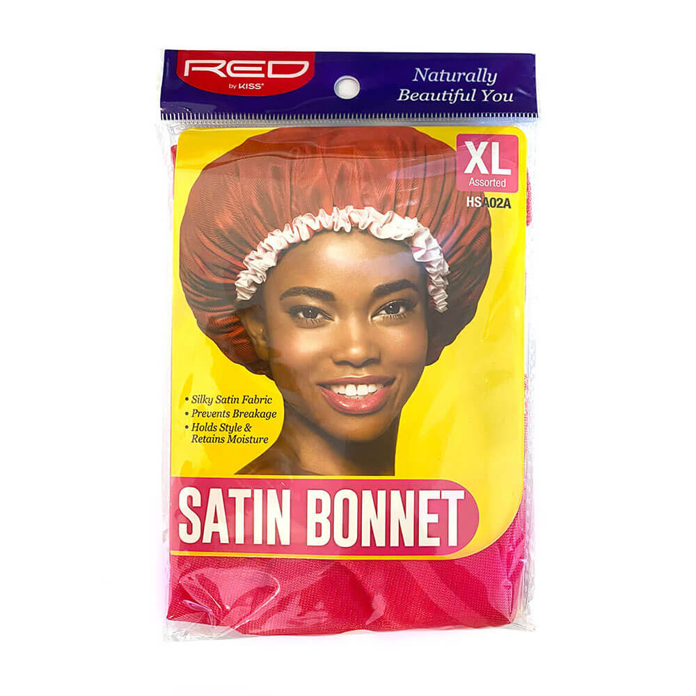 Red by Kiss Silky Satin Bonnet XL