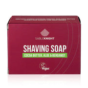 Sable Knight Cocoa Butter, Aloe & Bergamot Shaving Soap 110g
