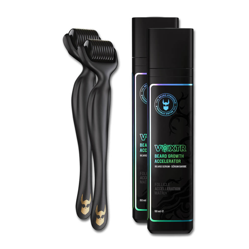The Beard Struggle UK Voxtr Beard Growth Kit
