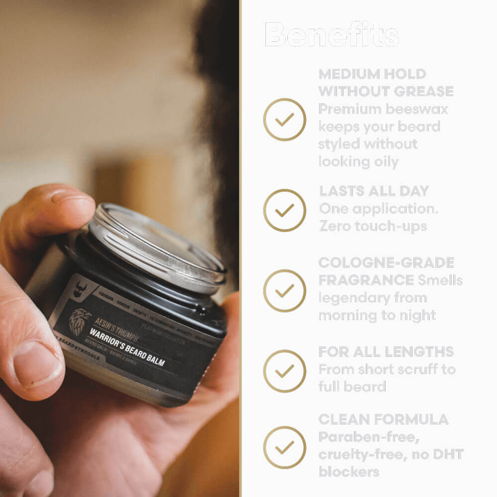 The Beard Struggle UK Warrior's Beard Balm