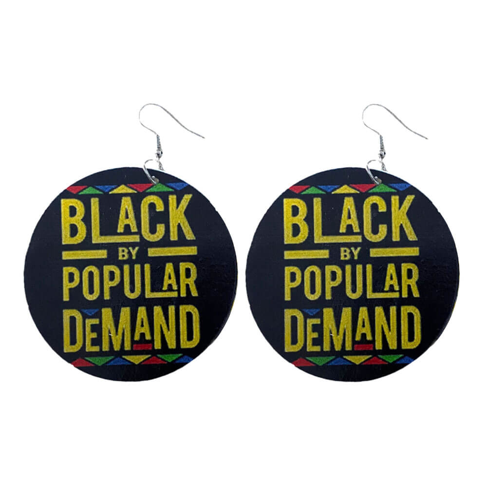 Black By Popular Demand Earrings