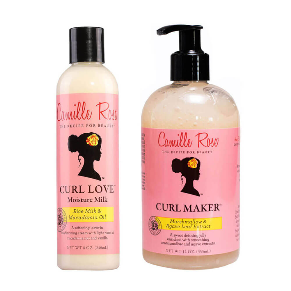camille rose hair cream and gel