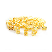 Mini Gold Hair Cuffs 20pcs