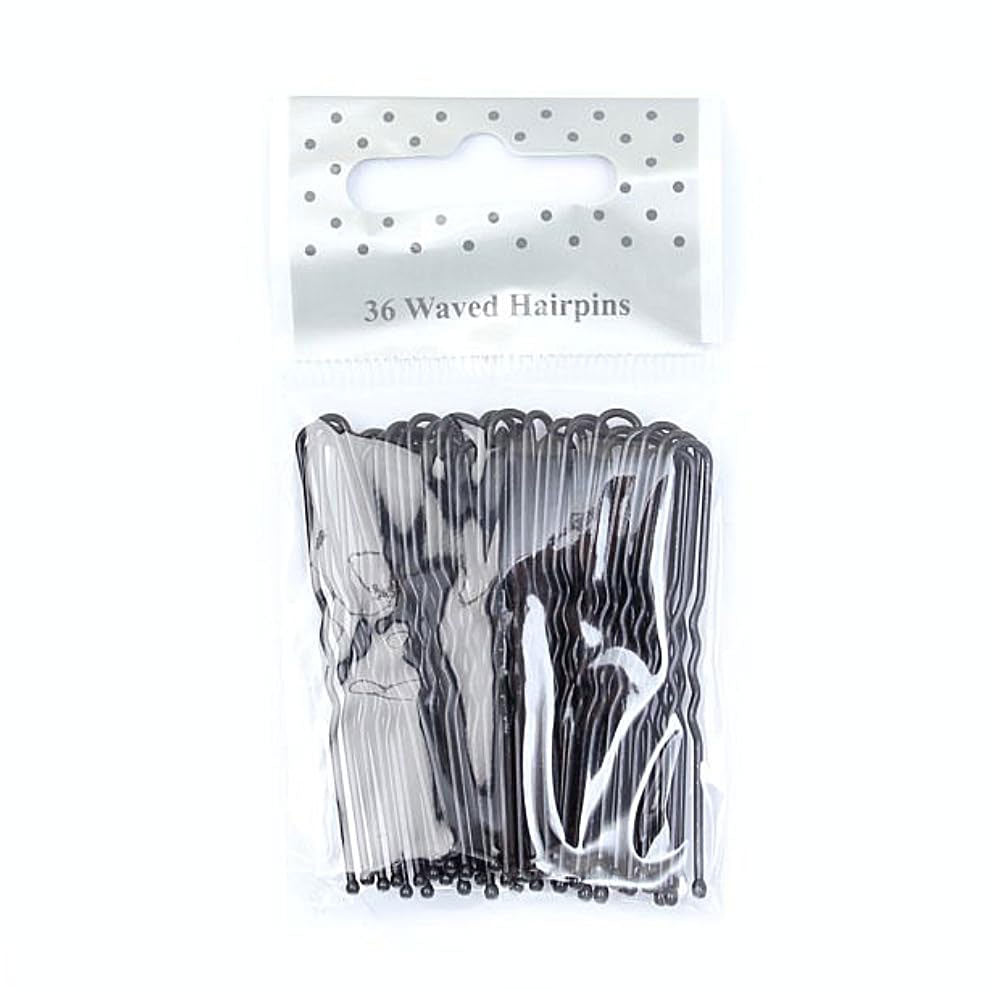 black metal hair pins