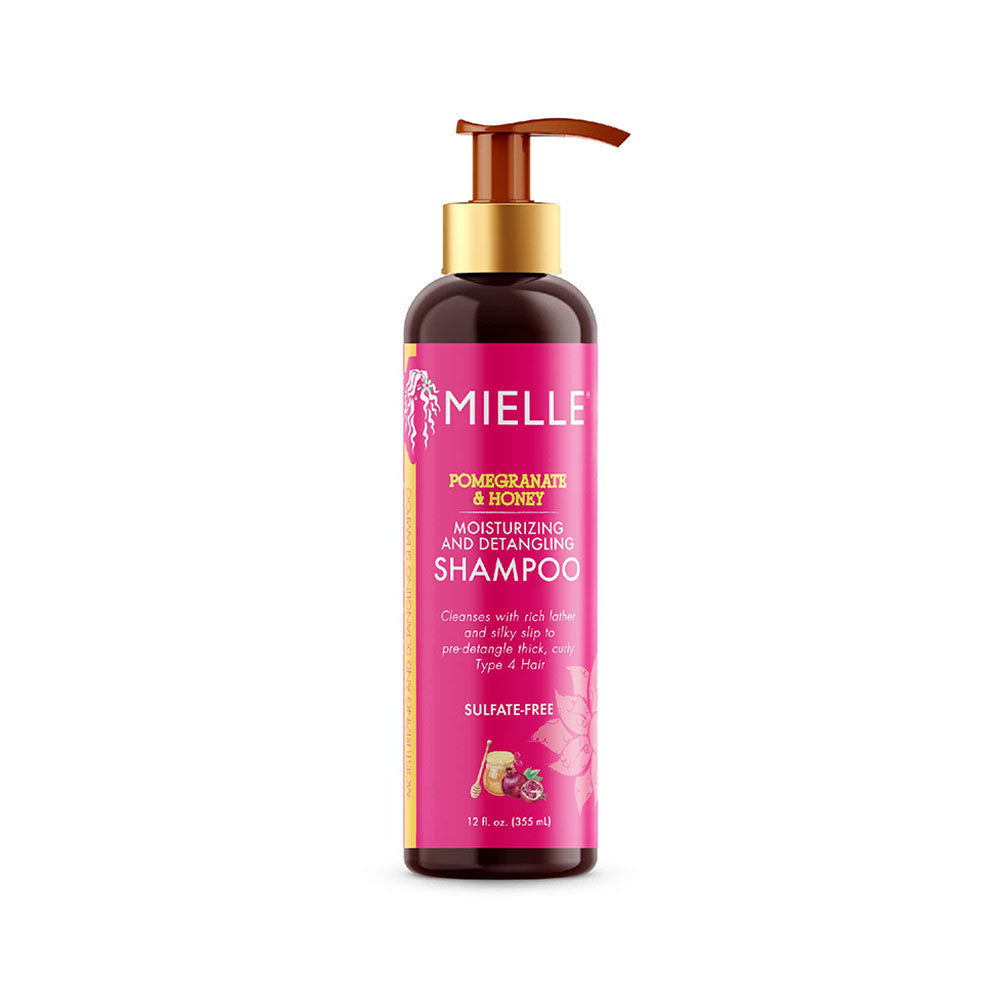 mielle pomegranate & honey moisturizing and detangling shampoo