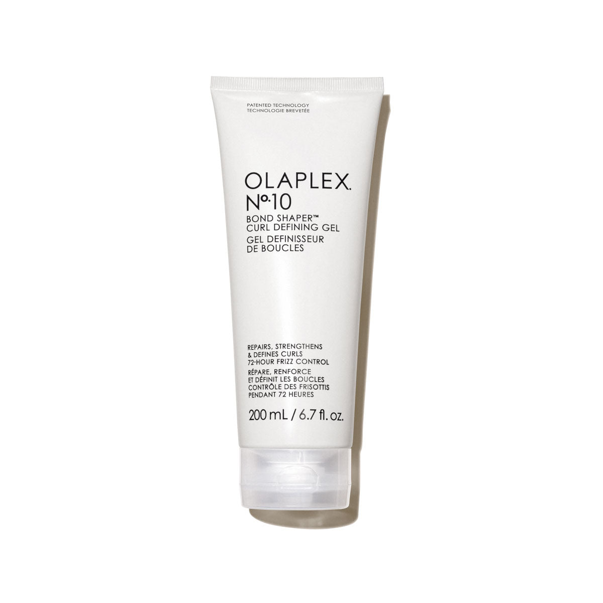 Olaplex No. 10 Bond Shaper tube on a white background
