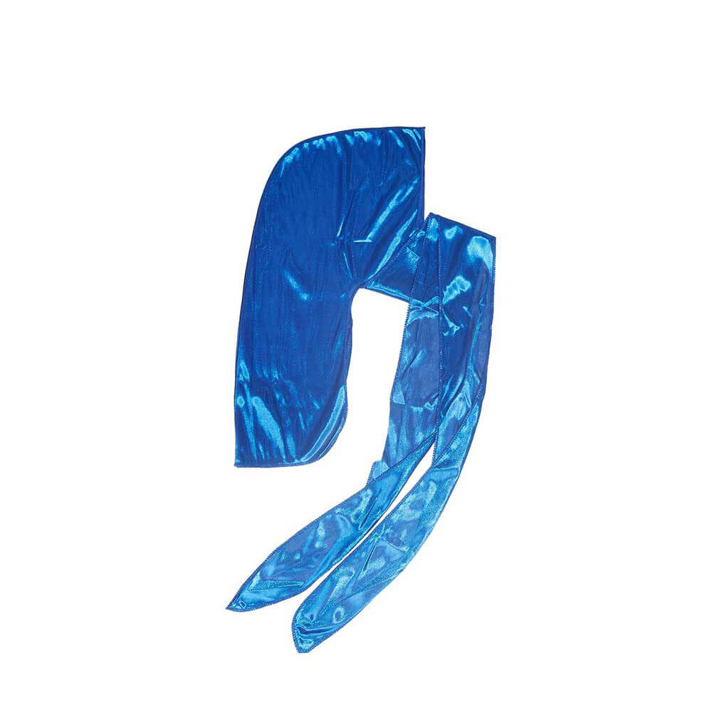 Red by Kiss Royal Blue Silky Satin Durag