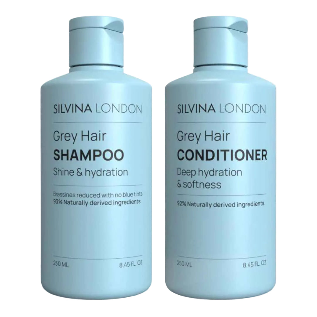 Silvina LONDON The GREY HAIR GLOW DUO – Shampoo + Conditioner