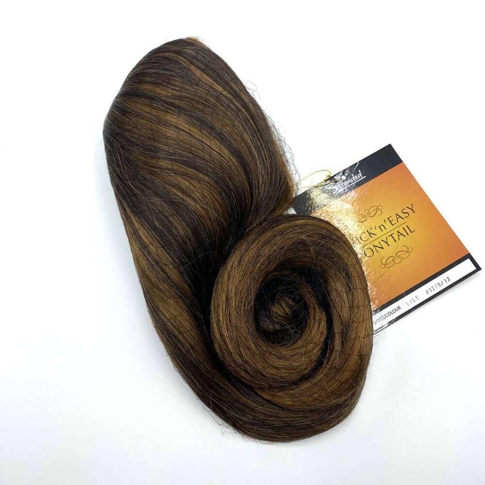 Stranded Lily Quick 'n' Easy Ponytail Honey Brown