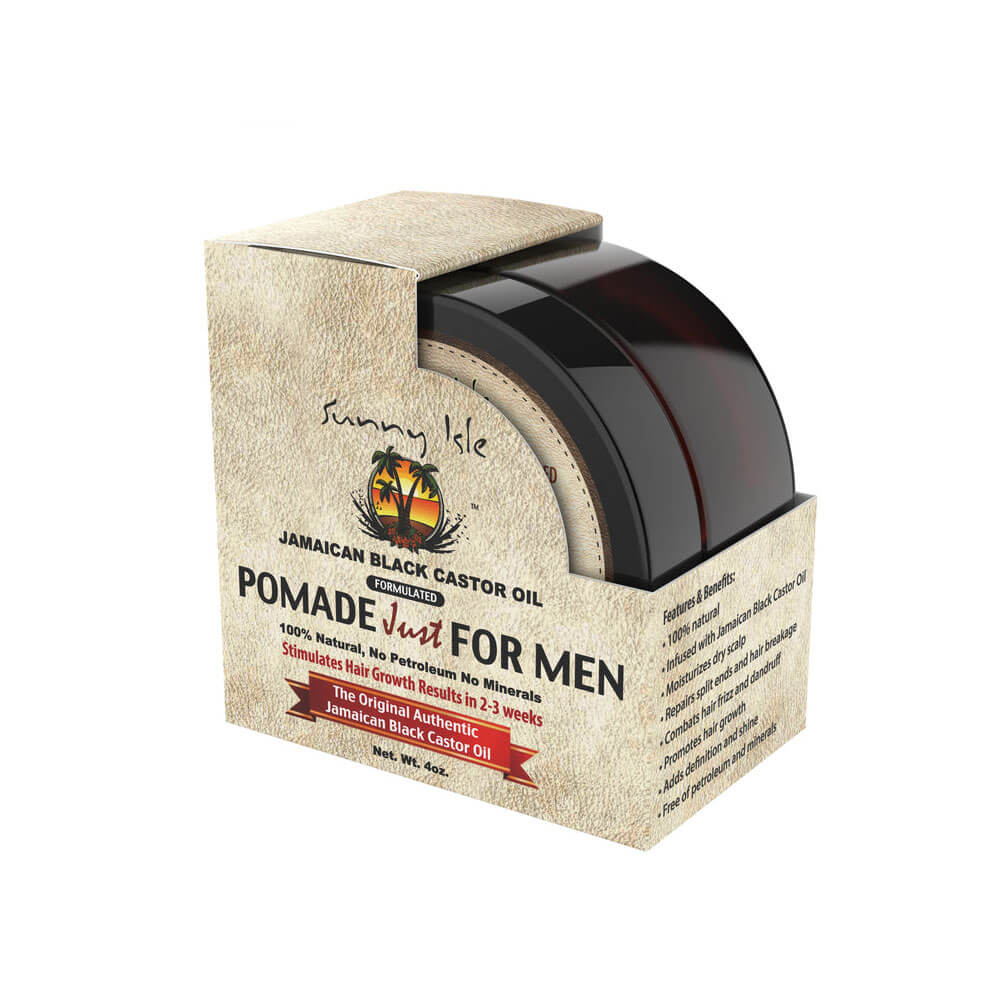 Sunny Isle Jamaican Black Castor Oil Pomade for Men