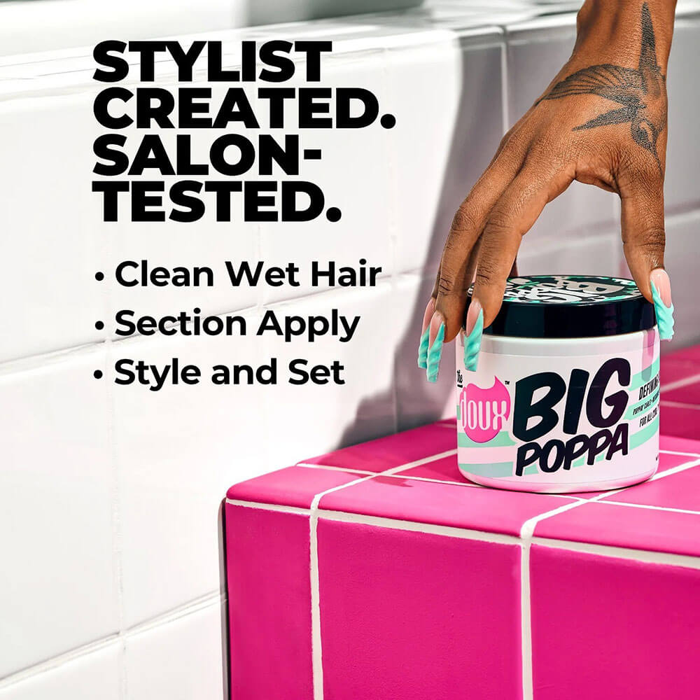 The Doux Big Poppa Defining Gel 16oz
