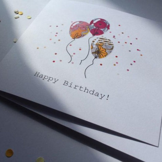 African birthday card