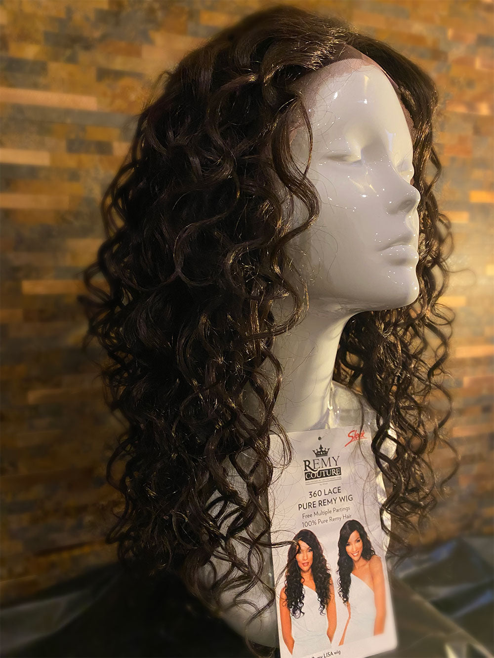 Sleek Lisa Remy Couture Human Hair Wig 