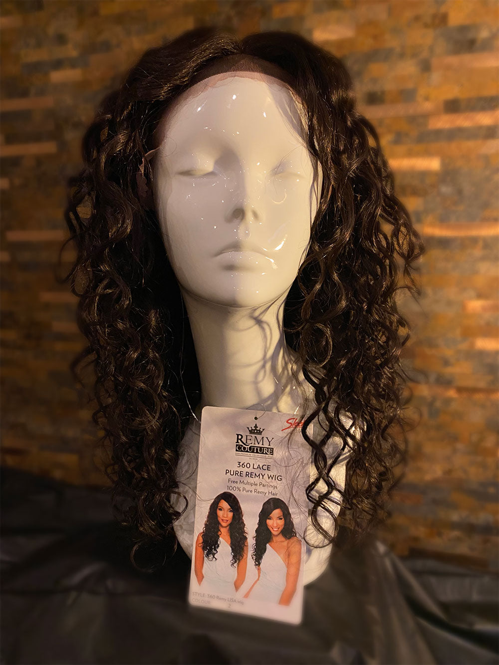 Sleek Lisa Remy Couture Human Hair Wig 