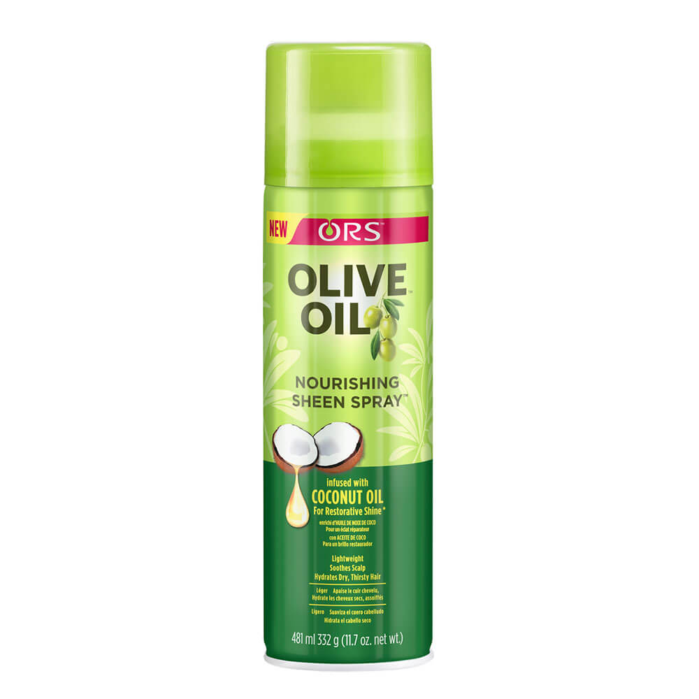 ORS Olive Oil Nourishing Sheen Spray with Coconut Oil 481ml