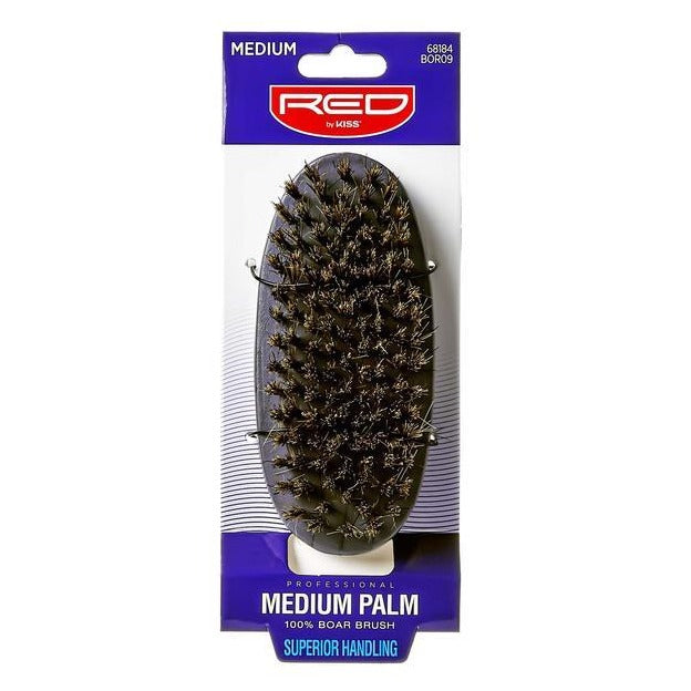 Red by Kiss Medium Palm 100% Boar Brush