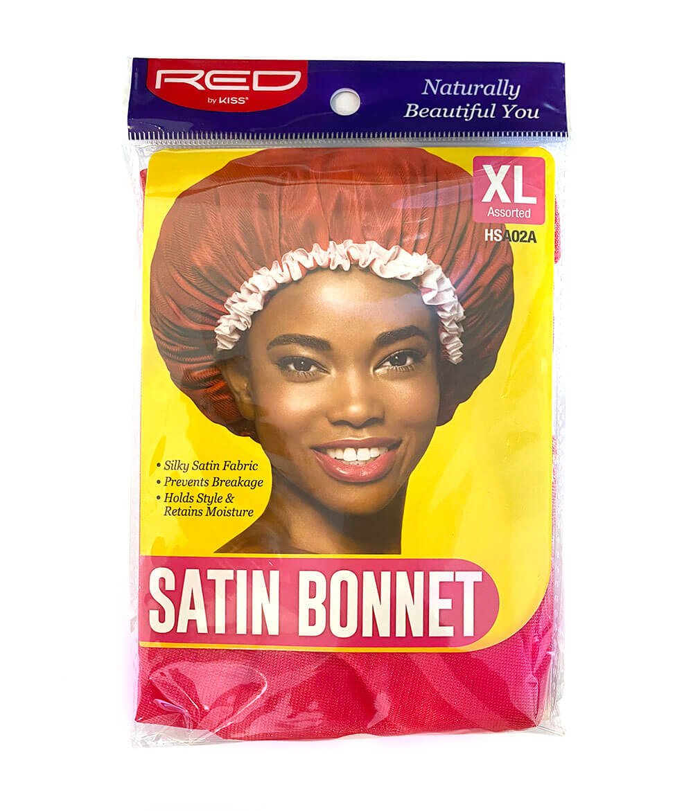 Red by Kiss Silky Satin Bonnet XL