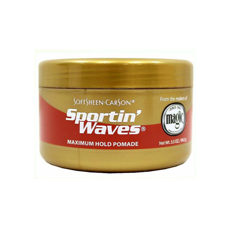 sportin waves gold tin