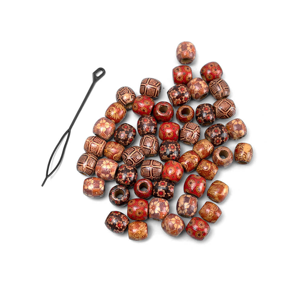 Tribal Harmony Wooden Bead Set