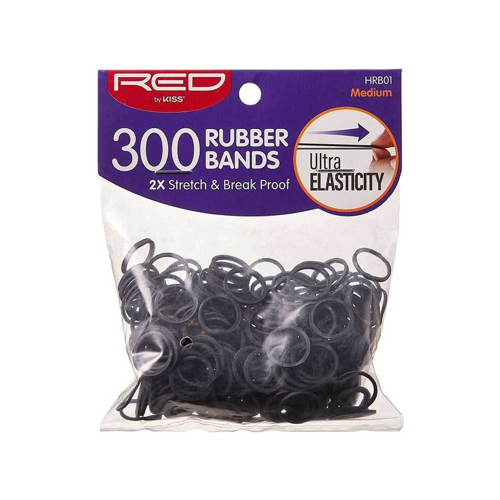red by kiss rubber bands