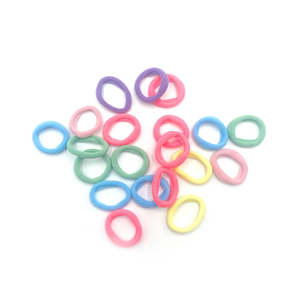pastel hair ties